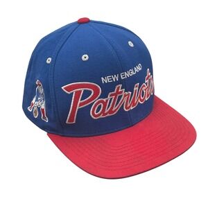 Vintage New England‎ Patriots Mitchell & Ness Snapback Wool Hat Cap NFL